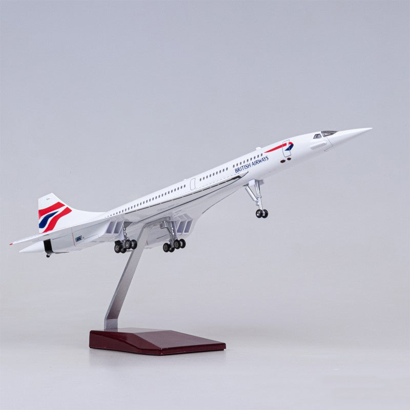 Toy concorde sales airplane