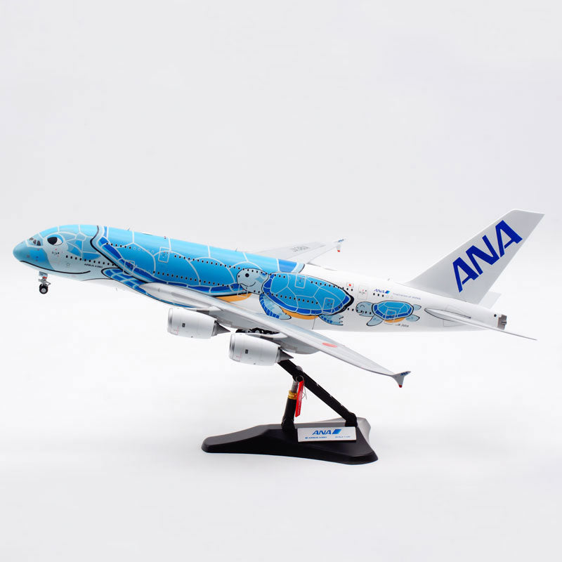 1:200 ANA Blue Turtle A380 JA381A Airplane Model