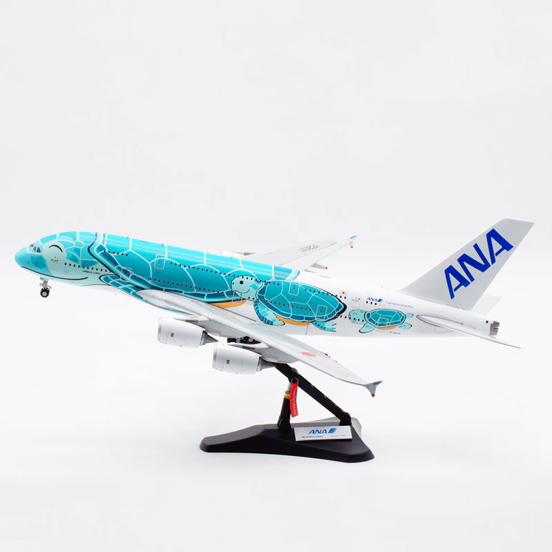 1:200 ANA Green Turtle A380 JA382A Airplane Model