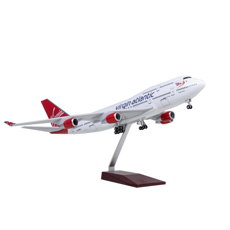 1 150 Virgin Atlantic Boeing 747 400 Airplane Model