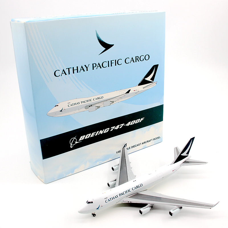 1:400 Cathay Pacific Cargo B747-400F Diecast Airplane Model