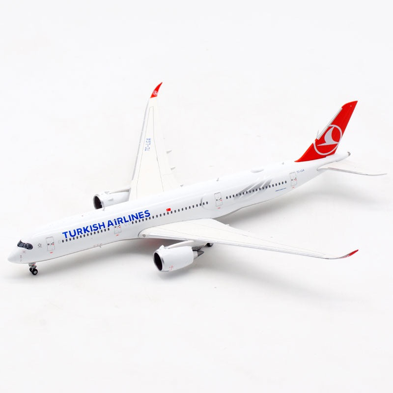 1:400 Turkish Airbus A350-900 Diecast Airplane Model