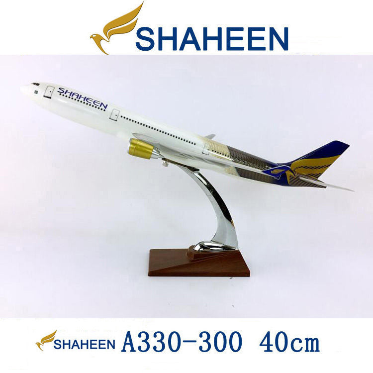 1:176 pakistan shaheen airlines airbus a330 airplane model decoration & gift