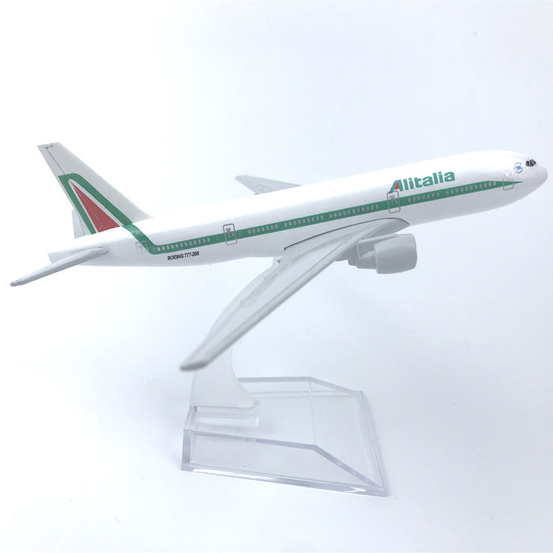 alitalia boeing 777 airplane model