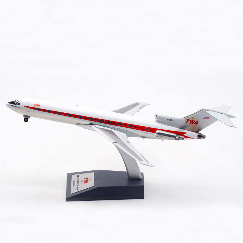 1:200 TWA B727-200 N12301 Airplane Model