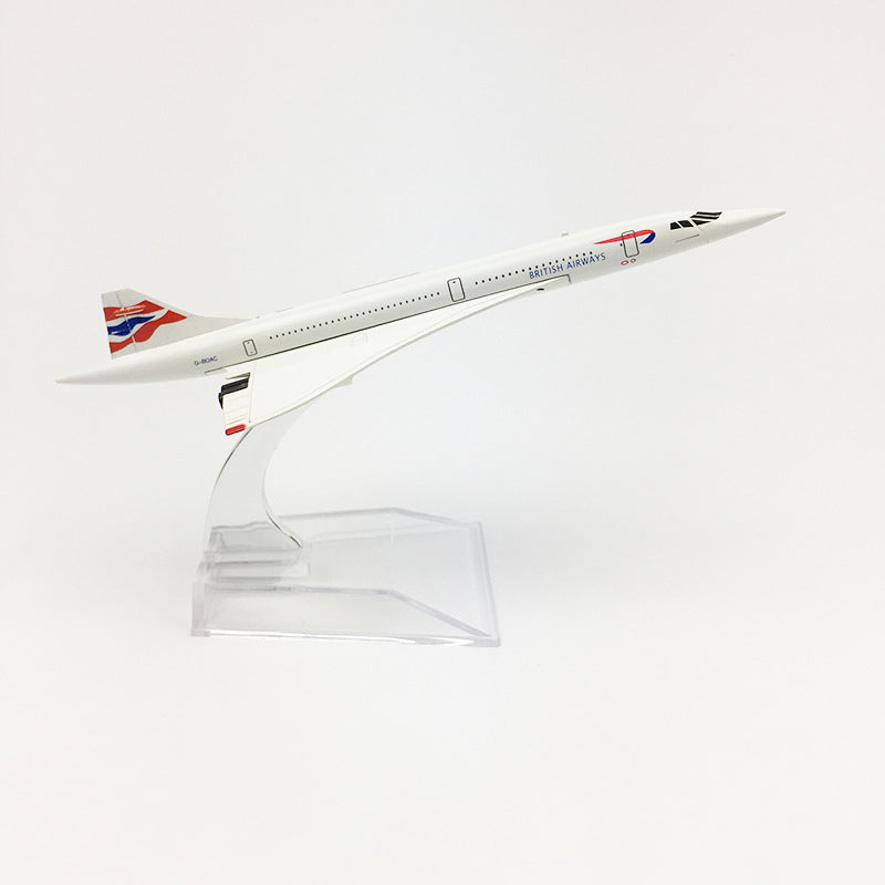 1:400 british airways concorde aircraft model airplane