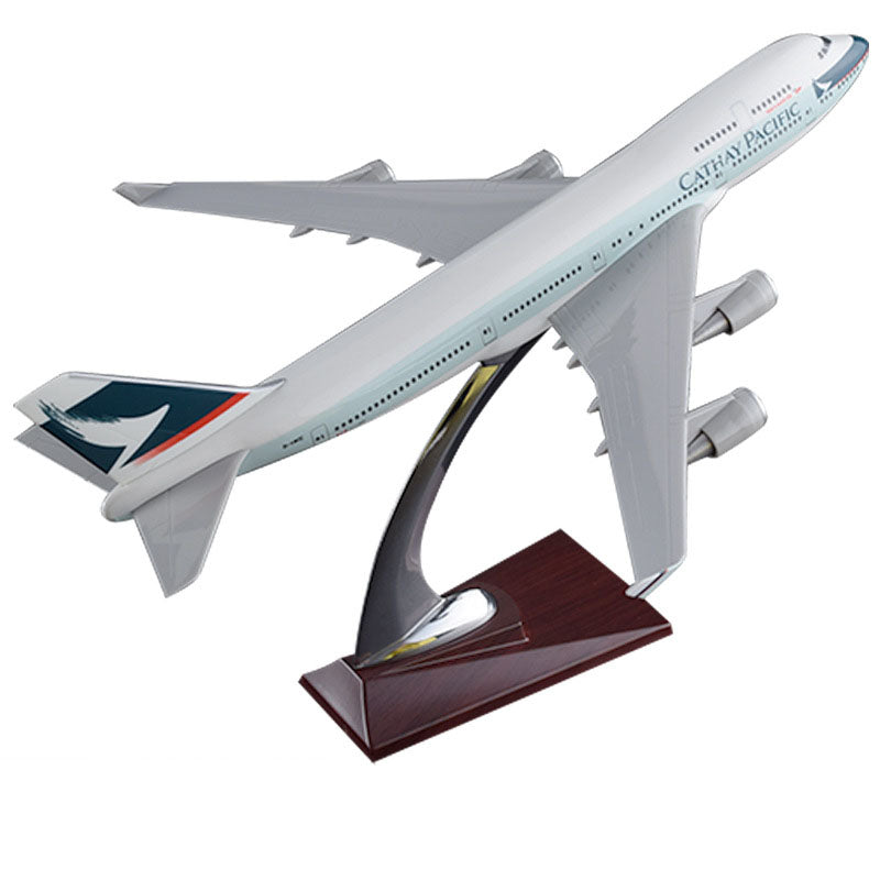 cathay pacific boeing b747 aircraft model 1