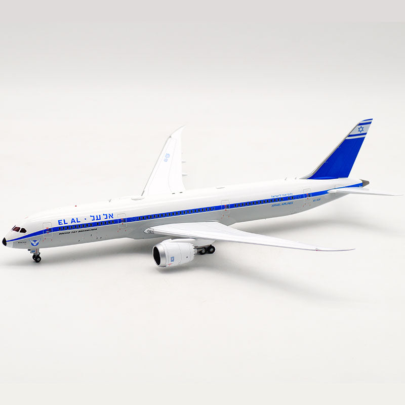 outofprint el al boeing 787-9 4x-edf airplane model