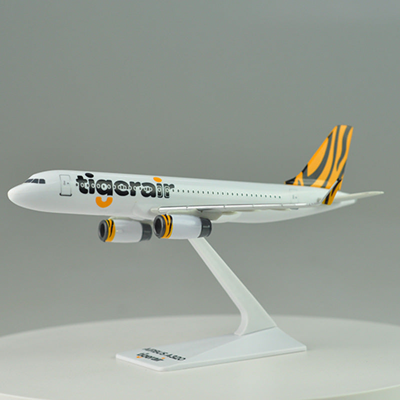 tiger a320 airplane model 1:200