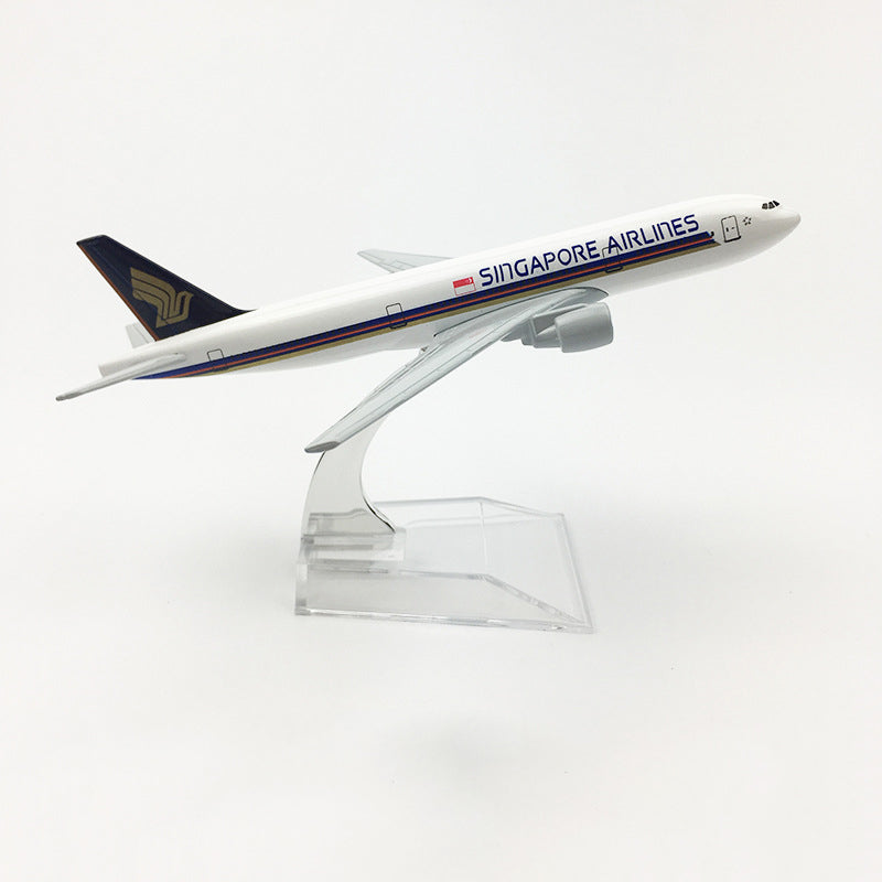 singapore airlines airbus a380 model airplane 1:400