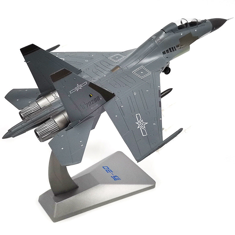 1:72 su-30 fighter model alloy