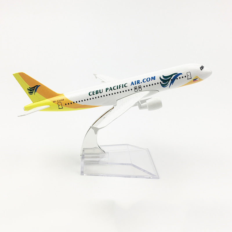 cebu air a320 model aircraft