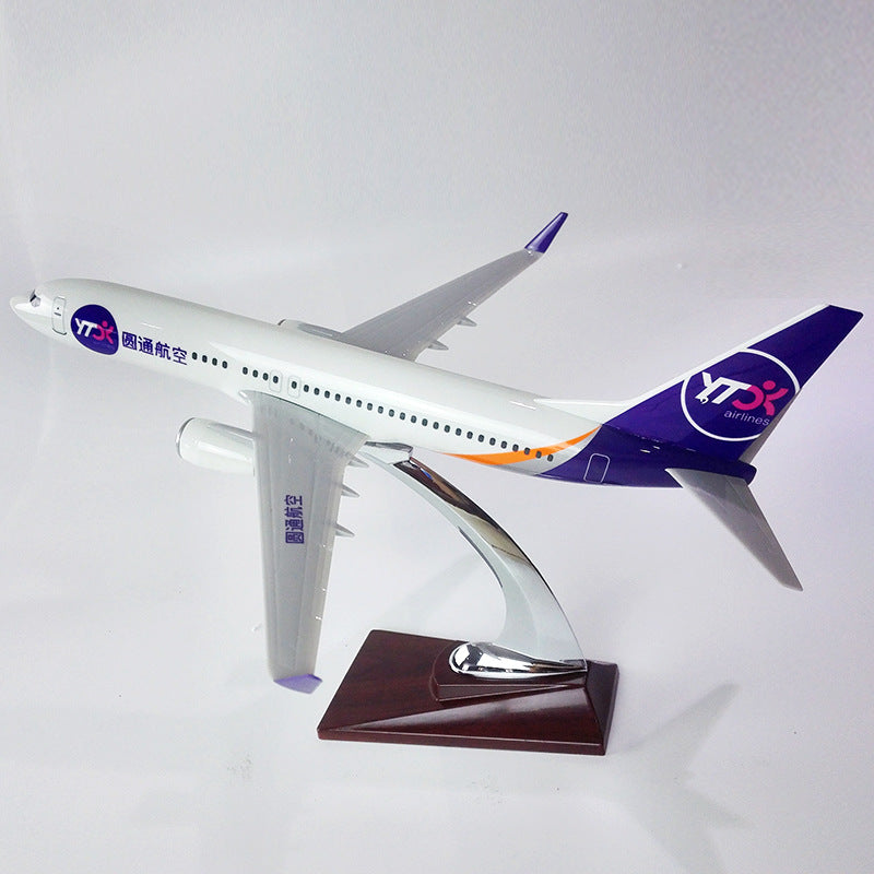 yuantong airlines boeing b738 airplane model
