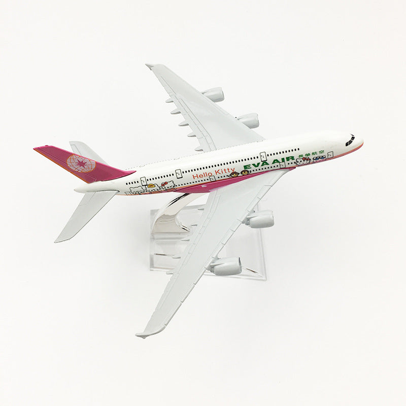 evergreen pink airlines airbus a380