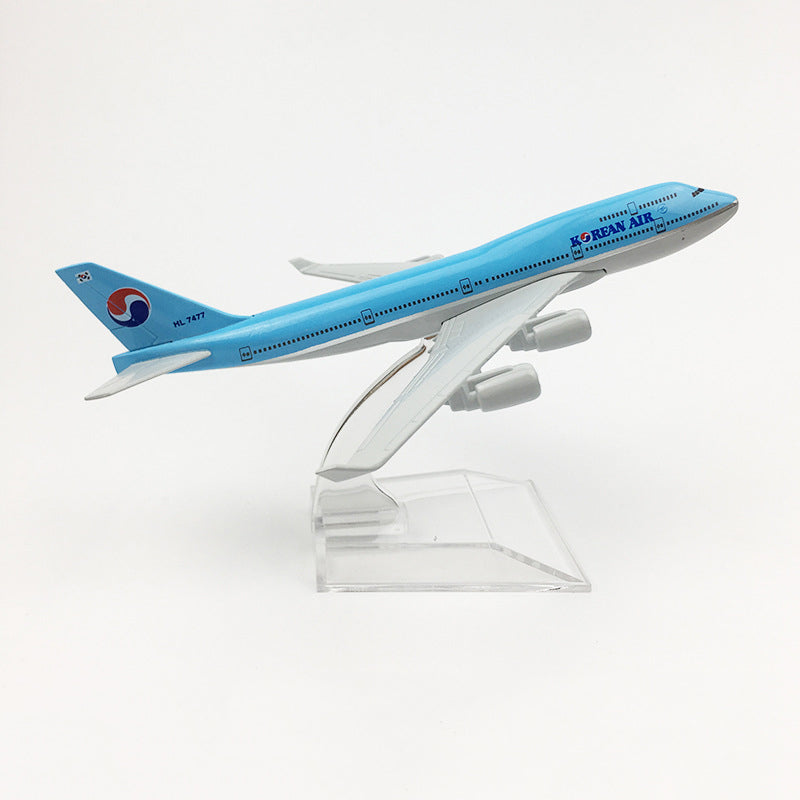 korean air boeing 747 model airplane 1:400