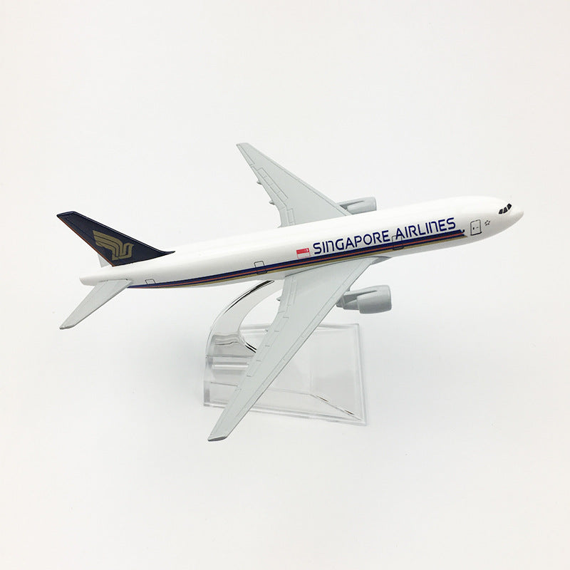 singapore airlines airbus a380 model airplane 1:400