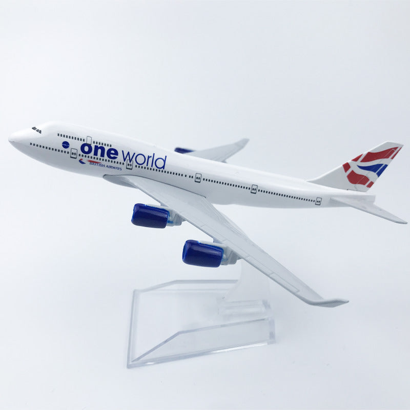 1:400 british airways 747 aircraft model