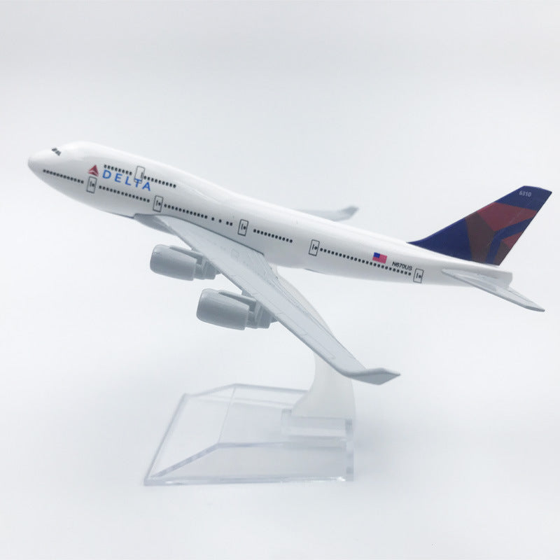 delta boeing 747 aircraft model 1:400