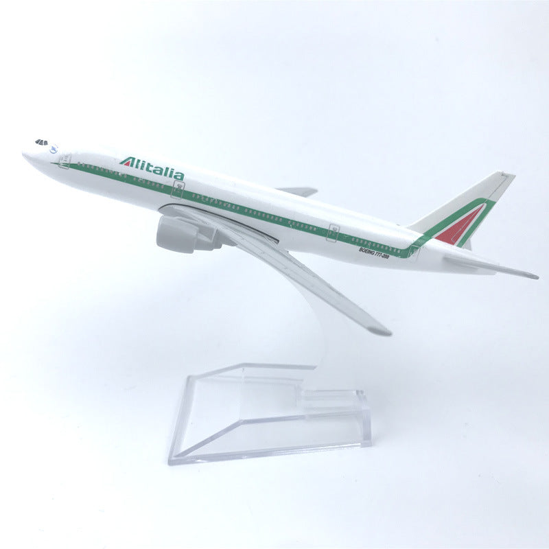 alitalia boeing 777 airplane model