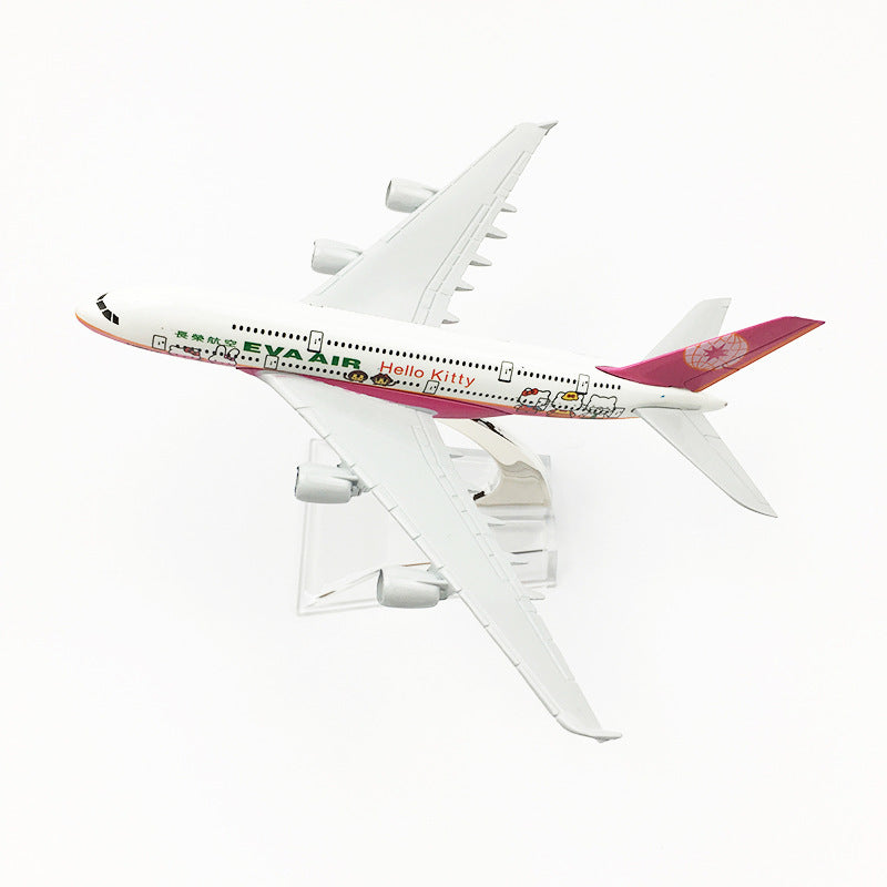 evergreen pink airlines airbus a380