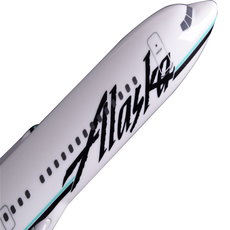 alaska airlines boeing b737 airplane model