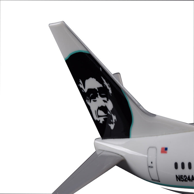 alaska airlines boeing b737 airplane model