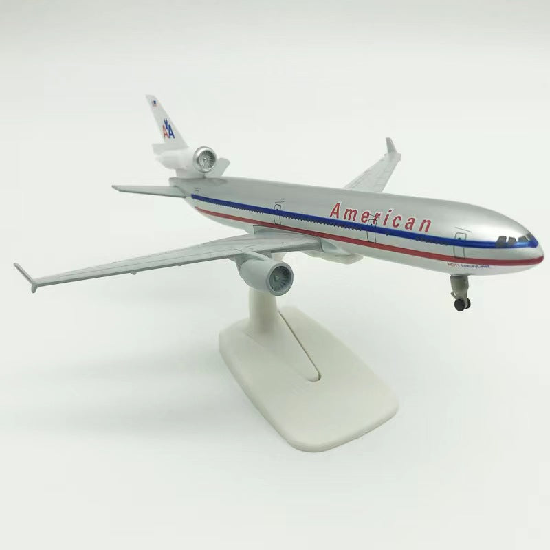 1:250 American AA McDonnell MD-11 alloy simulation metal aircraft model