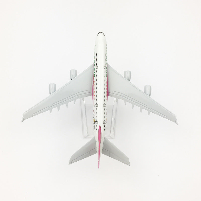 evergreen pink airlines airbus a380