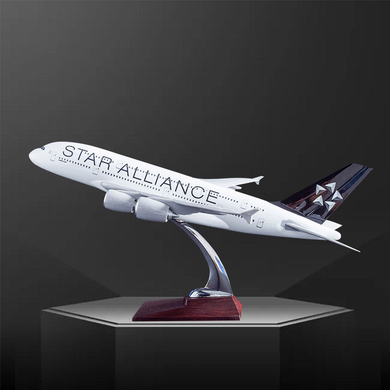 1:160 Star Alliance A380 Model Airplane