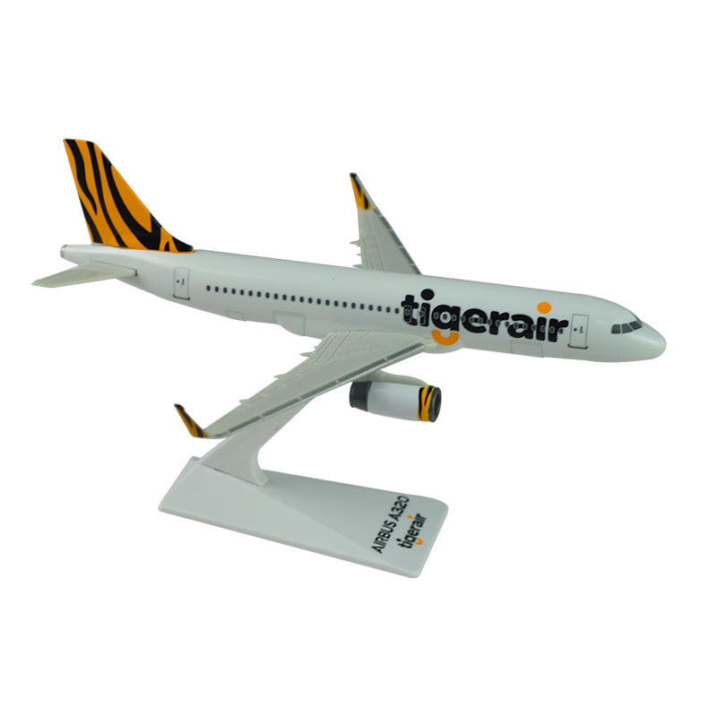 tiger a320 airplane model 1:200