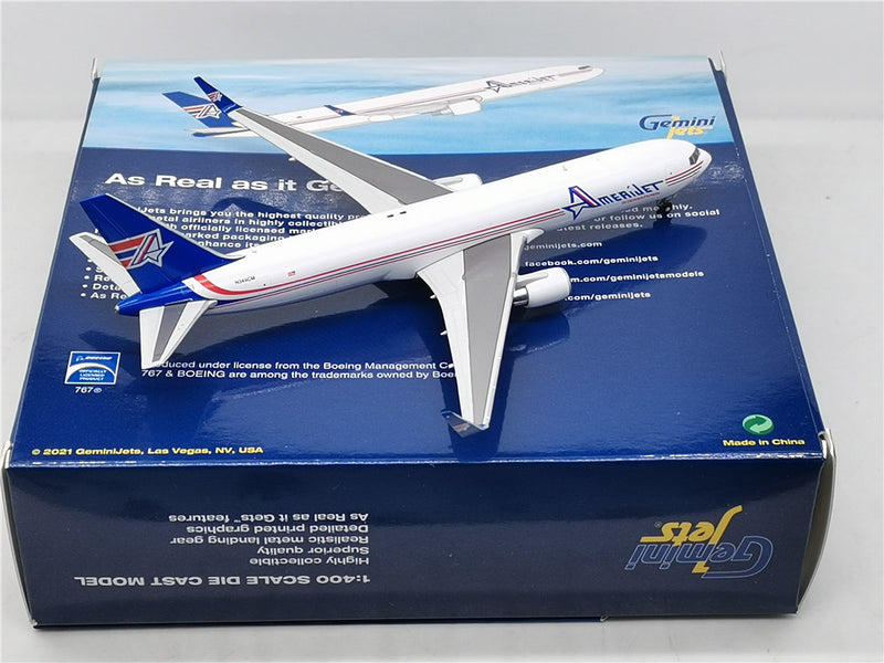 1:400 Amerijet 767-300 Airplane Model