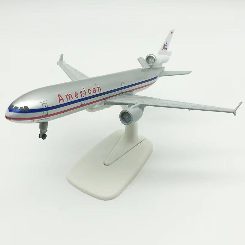 1:250 American AA McDonnell MD-11 alloy simulation metal aircraft model