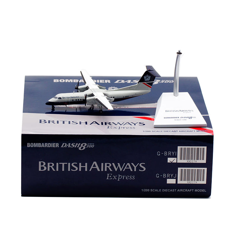outofprint british airways bombardier dash8-300 g-bryi 1:200