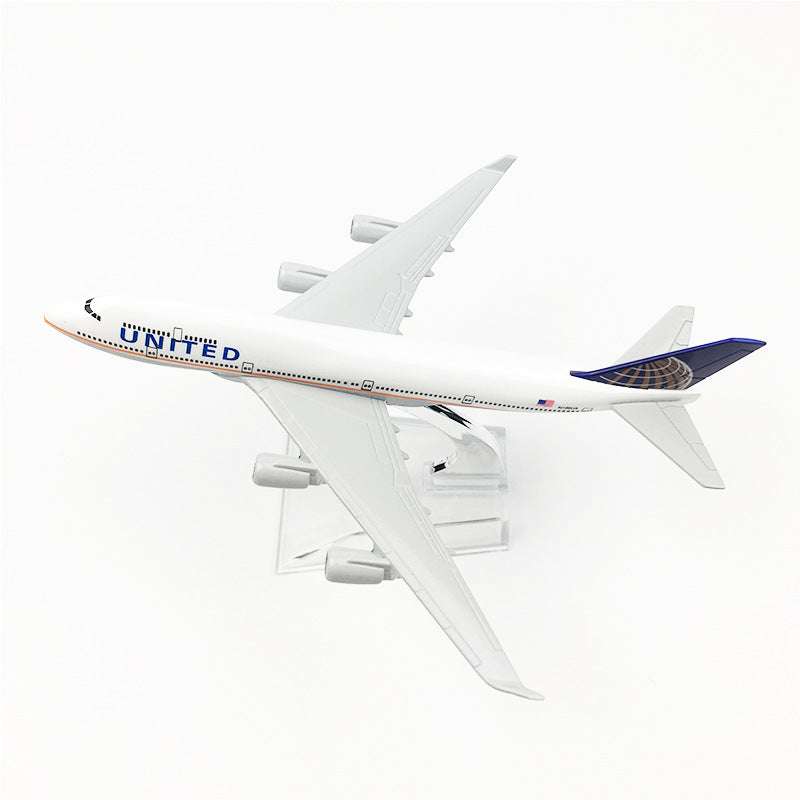 united airlines boeing 747 model airplane