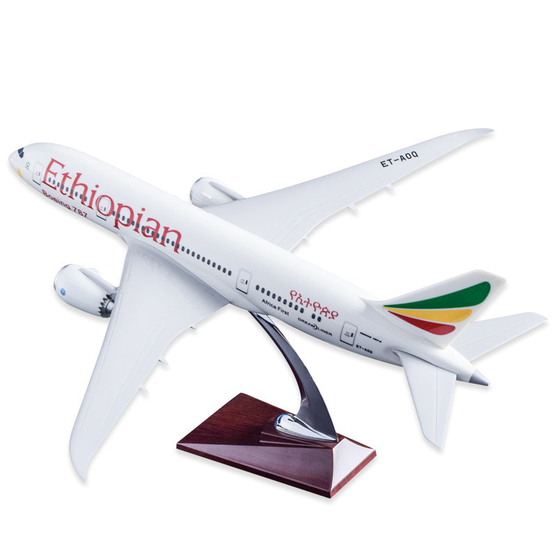1:130 Ethiopian Airlines B787 Model Airplane
