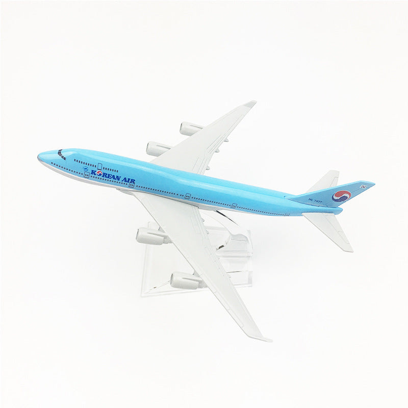 korean air boeing 747 model airplane 1:400