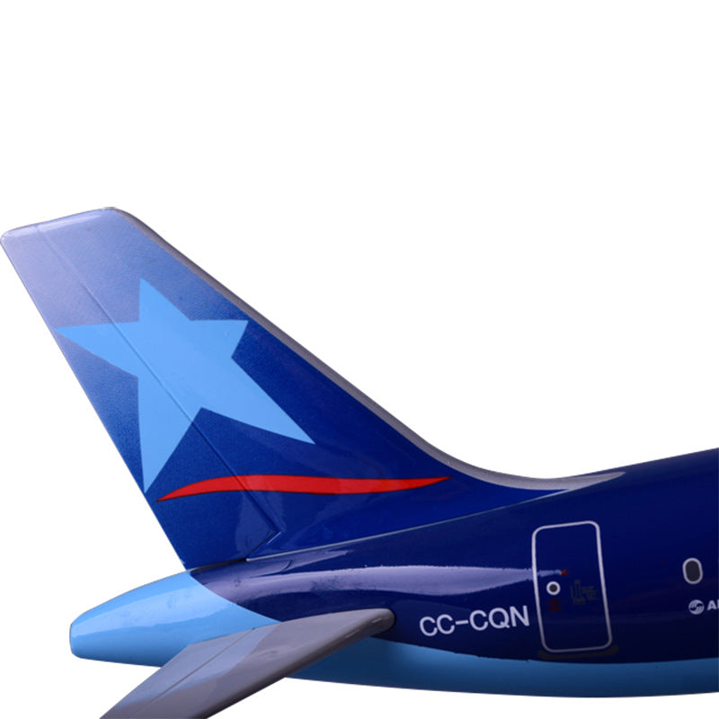 1:80 Chilean Airlines Airbus A320 Model Airplane