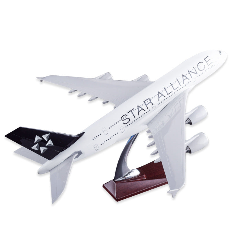 1:160 Star Alliance A380 Model Airplane