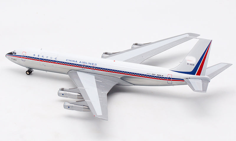 1: 200 China Airlines Boeing b707-300 b-1828 Polished Aircraft Model
