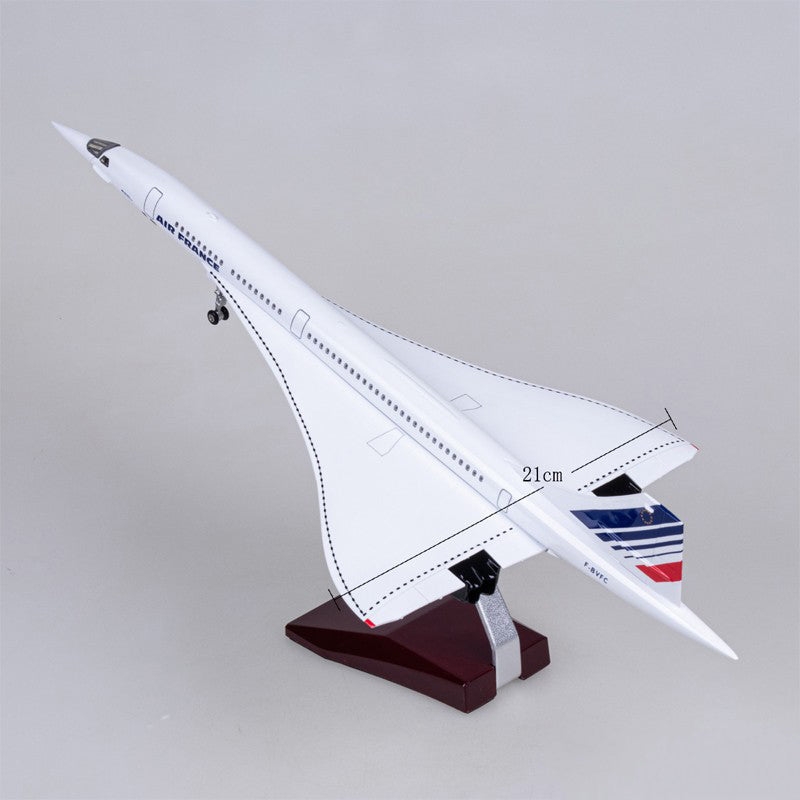 1:125 Air France Concorde Supersonic Airplane Model