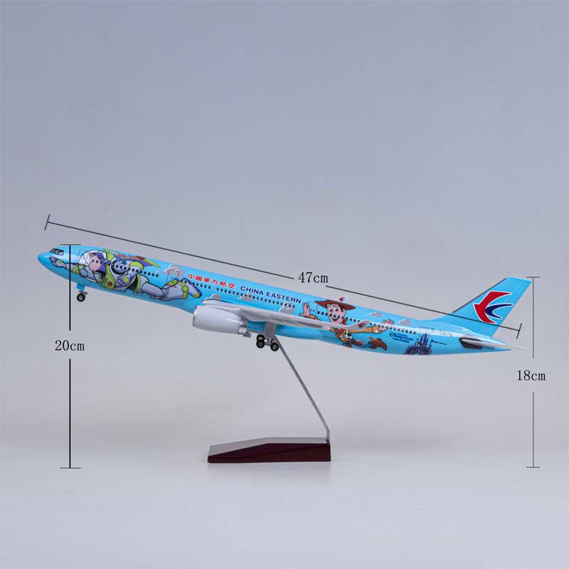 1:135 Buzz Lightyear Eastern Airlines A330 Model Airplane