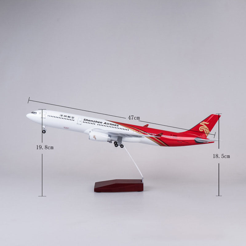 1:135 Shenzhen Airlines A330 Model Airplane