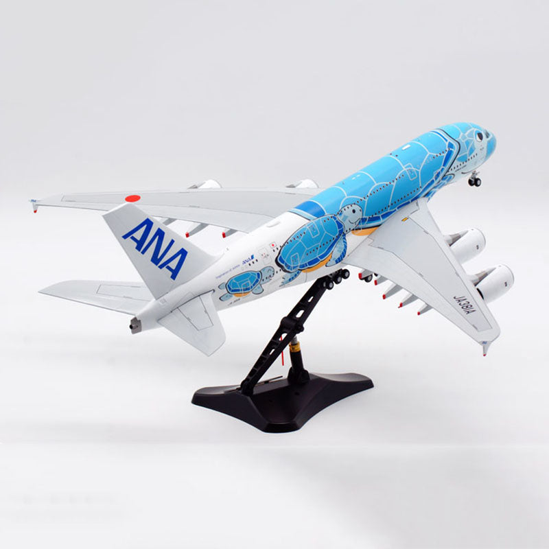 1:200 ANA Blue Turtle A380 JA381A Airplane Model