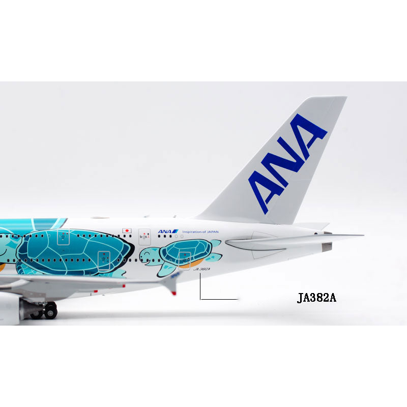 1:200 ANA Green Turtle A380 JA382A Airplane Model