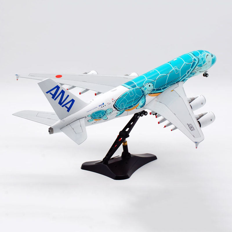 1:200 ANA Green Turtle A380 JA382A Airplane Model