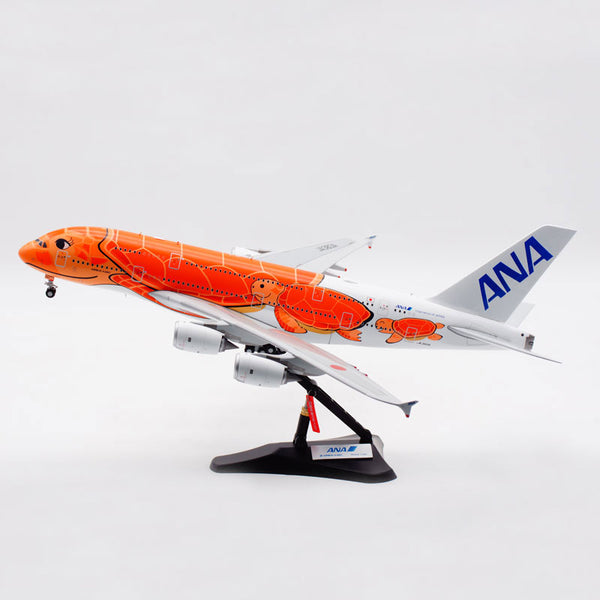 1:200 ANA Orange Turtle A380 JA383A Airplane Model