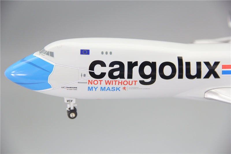 1:200 Cargolux B747-8F Model Airplane