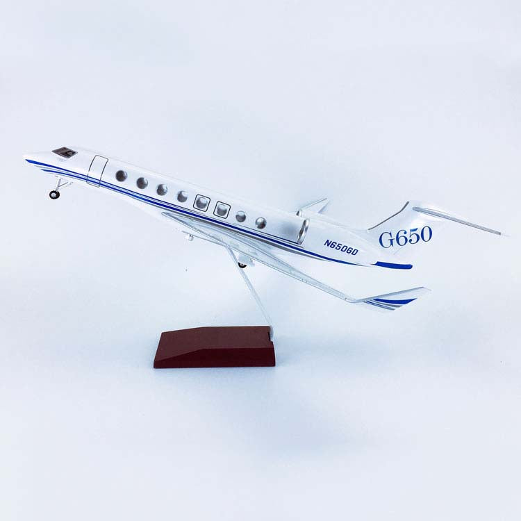 1:75 Gulfstream G650 Business Jet Model Airplane