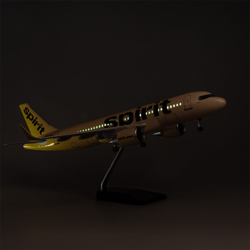 1:80 Spirit Airlines Airbus A320 Neo Model Airplane