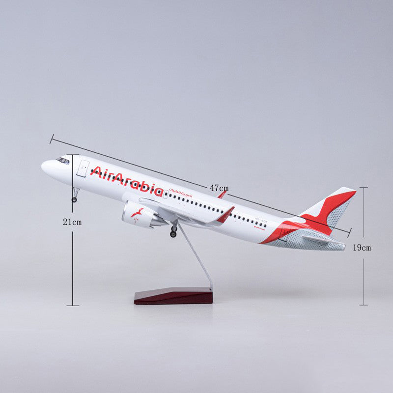 1:85 Air Arabia A320 Model Airplane
